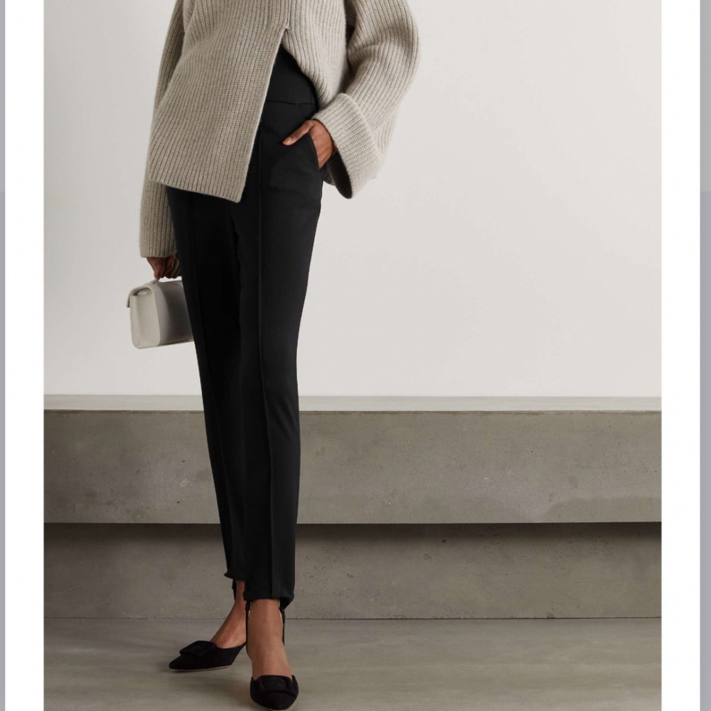 Loulou studio pinzon stretch wool trousers